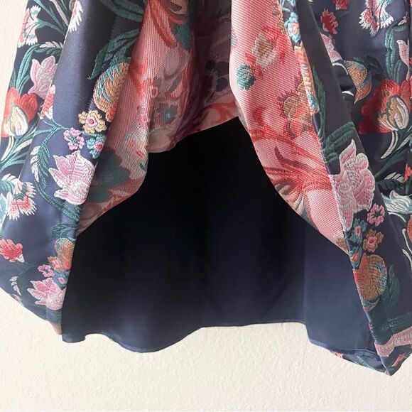 NWT ModCloth Winsome Encounter A Line Floral Skirt Women’s Size 16W Pockets - Picture 6 of 9